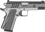 Springfield 1911 Emissary (Options: 45ACP 4.25" 8RD SS/BLUED G10)