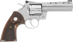 Colt Python 357Mag 4.25" Ss (Options: ADJ SIGHT WALNUT GREEN FO)