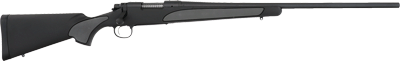 Remington 700Sps Synthetic 7Mm (Options: -08 24" MATTE BLACK/SYNTHETIC)