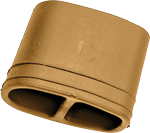 B5 Systems Grip Plug For Type (Options: 22 & 23 P-GRIPS COYOTE BROWN)