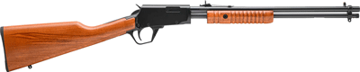 Rossi Gallery 22Wmr Pump (Options: 18" 15-SHOT BLACK WOOD)