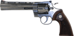 Colt Python 357Mag 6" Ss (Options: ADJ SIGHT WALNUT)