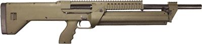 Srm 1216 12Ga. 3" 18.5" Barrel (Options: 16-SHOT FLAT DARK EARTH STOCK)