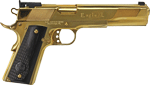 Iver Johnson Eagle Xl (Options: 45ACP 6" 24K GOLD BLACK WOOD)