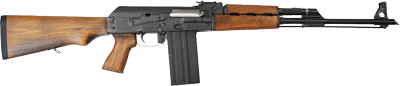 Zastava Pap M77 Ak 308 Win (Options: 20RD BLACK WOOD FURNITURE)