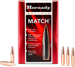 Hornady Bullets 22 Cal .224 (Options: 52GR JHP-BT 100CT 40BX/CS)