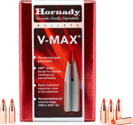 Hornady Bullets 6.5Mm .264 (Options: 95GR V-MAX 100CT 25BX/CS)