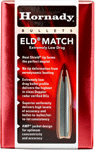 Hornady Bullets 30Cal .308 (Options: 155GR ELD-MATCH 100CT 15BX/CS)