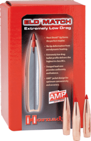 Hornady Bullets 30 Cal .308 (Options: 208GR ELD-M MATCH 100CT 15BX/C)