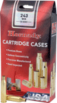 Hornady Unprimed Cases (Options: 243 WIN 50PK 5BX/CS)