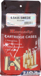 Hornady Unprimed Cases (Options: 6.5x55 SWEDISH 50PK 5BX/CS)
