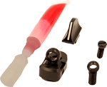 Xs Ghost Ring White Stripe Use (Options: W/LEVER RAIL HENRY DOVETAIL)