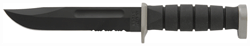 Ka-Bar D2 Extreme Knife (Options: 7" SERR W/PLASTIC SHEATH)