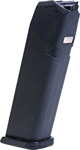 Kci Usa Inc Magazine For Glock (Options: 9MM 17RD BLACK POLYMER)
