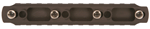 Bcm Rail Section Alum. Keymod (Options: 4" RAIL SECTION BLACK)