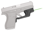 Crimson Trace Laser Laserguard (Options: GREEN FOR GLOCK 424343X48)