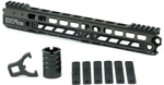 Manticore Transformer Rail (Options: 13" GEN II BLACK FOR AR-15)