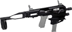 Caa Mck Micro Conversn Kit Gen (Options: 2 FOR GLOCK 9/40 BRACE M BLK)