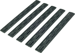 Bcm Rail Panel Kit M-Lok 5.5" (Options: BLACK 5 PACK)