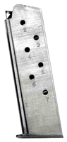 Mec-Gar Magazine 1911 Govt. (Options: 45ACP 7RD NICKEL)
