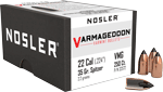 Nosler Bullets 22 Cal .224 (Options: 35GR VARMAGEDDON TIPPED 250CT)