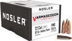 Nosler Bullets 22 Cal .224 (Options: 62GR VARMAGEDDON FBHP 250CT)