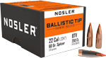 Nosler Bullets 22 Cal .224 (Options: 60GR BALLISTIC TIP 250CT)