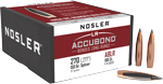 Nosler Bullets 270 Cal .277 (Options: 150GR ACCUBOND LR 100CT)