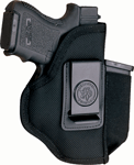 Desantis Pro Stealth Holster (Options: IWB NYLON AMBI SM REVOLVER BLK)