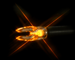 Nockturnal Lighted Nock (Options: UNIVERSAL FIT ORANGE 3/PACK)
