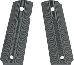 Pachmayr Dominator G10 Grips (Options: FOR 1911 GRAY/BLACK CHECKERED)