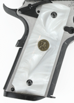 Pachmayr Grips 1911 Full Size (Options: WHITE PEARL SMOOTH)