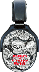 Pro Ears Revo Ear Muff (Options: PASSIVE SKULLS PATTERN)
