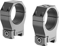 Audere Scope Rings Psr 34Mm (Options: HIGH BLACK)