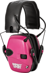 Howard Leight Impact Sport (Options: YOUTH ELECTRONIC MUFF PINK)