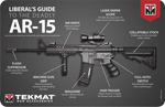 Tekmat Armorers Bench Mat (Options: 11"X17" AR-15 LIBERAL'S GUIDE)