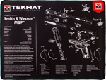 Tekmat Armorers Bench Mat (Options: ULTRA 15"X20" S&W MP BLACK)