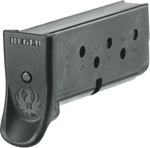 Ruger Magazine Lcp 380Acp (Options: 6RD W/FINGER EXT. STEEL)