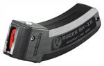 Ruger Magazine 10/22 22Lr (Options: 15RD BLACK PLASTIC)