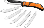 Outdoor Edge 3.5" Razor Lite (Options: EDC FOLDER ORANGE W/6 BLADES)