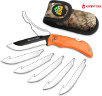 Outdoor Edge Razor Pro 3.5" (Options: BLADE/ 3.1" GUT BLADE ORG HNDL)
