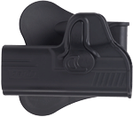 Bulldog Rr Holster Paddle Poly (Options: COMPACT 1911 UP TO 3" BBL  RH)