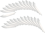 Outdoor Edge 3.5" Replacement (Options: BLADES FOR RAZORSAFE 24PK DP)