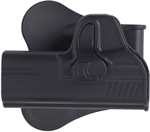 Bulldog Rr Holster Paddle Poly (Options: HI-POINT 40 & 45 BLK RH)