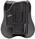 Bulldog Rr Holster Paddle Poly (Options: S&W SHIELD EZ 9/380 BLK RH)