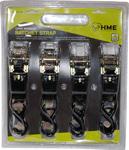 Hme Ratchet Strap 1"X8' (Options: CAMO STRAP 4PK)