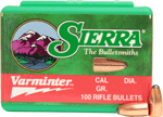 Sierra Bullets .22 Cal .224 (Options: 50GR SP 100CT)