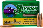 Sierra Bullets 7Mm .284 (Options: 168GR HP-BT MATCH 100CT)