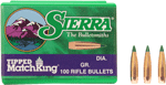 Sierra Bullets .30 Cal .308 (Options: 175GR HP-BT MATCH TMK 100CT)