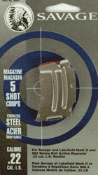 Savage Magazine Mkii Series (Options: .22LR/.17HM2 5RD STAINLESS)